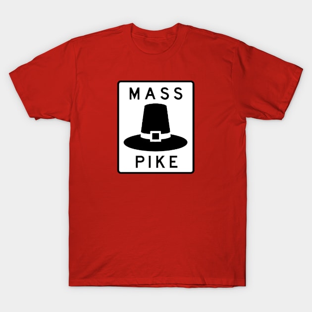 Mass Pike (Current) T-Shirt by BradyRain